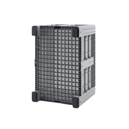 Пластиковый контейнер IBOX 1200х800 (перфорированный, на ножках)