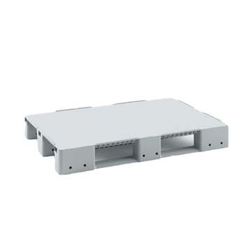 Стеллажный сплошной поддон на трёх полозьях 1200x800x150